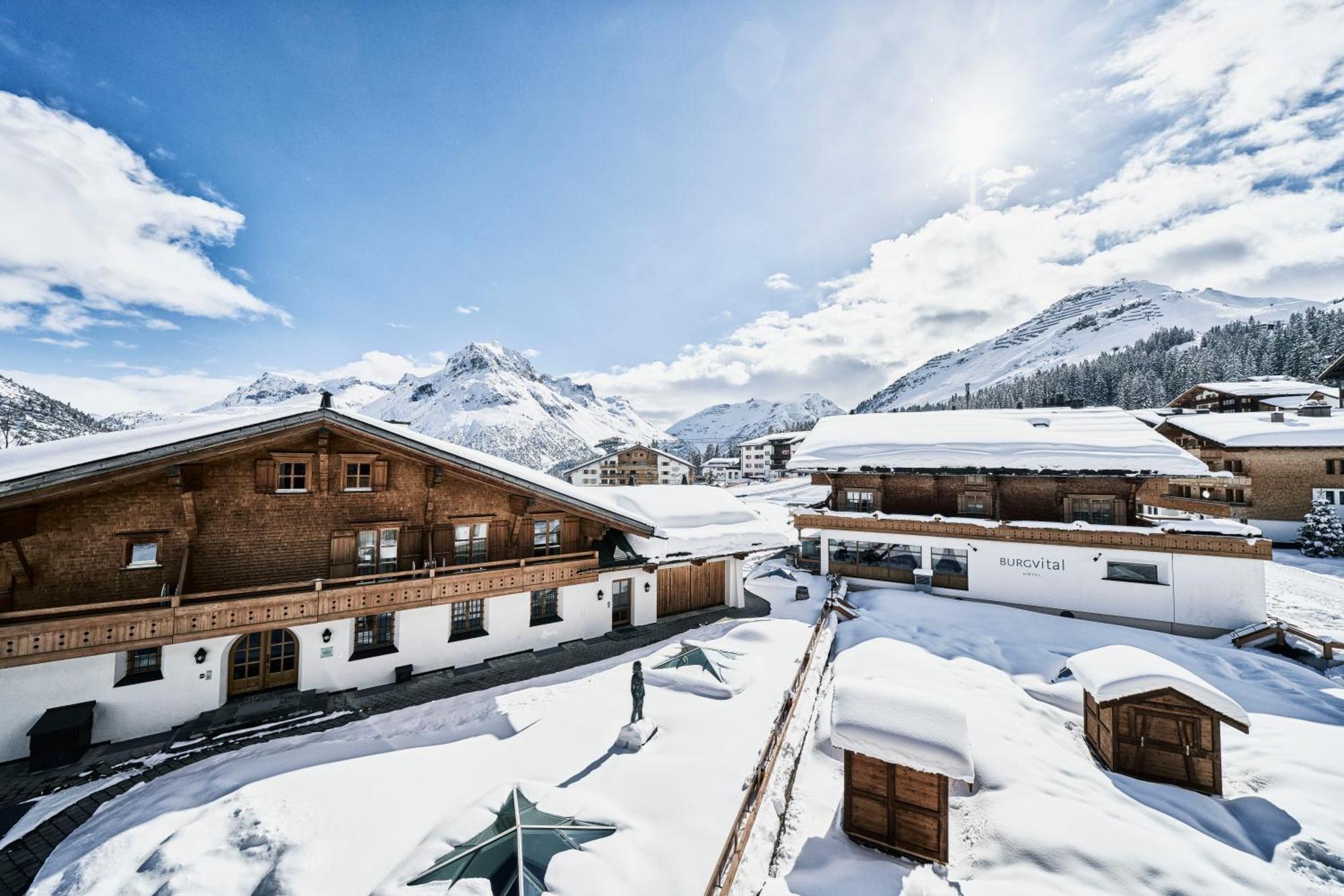 Burg Vital Resort Lech am Arlberg Esterno foto