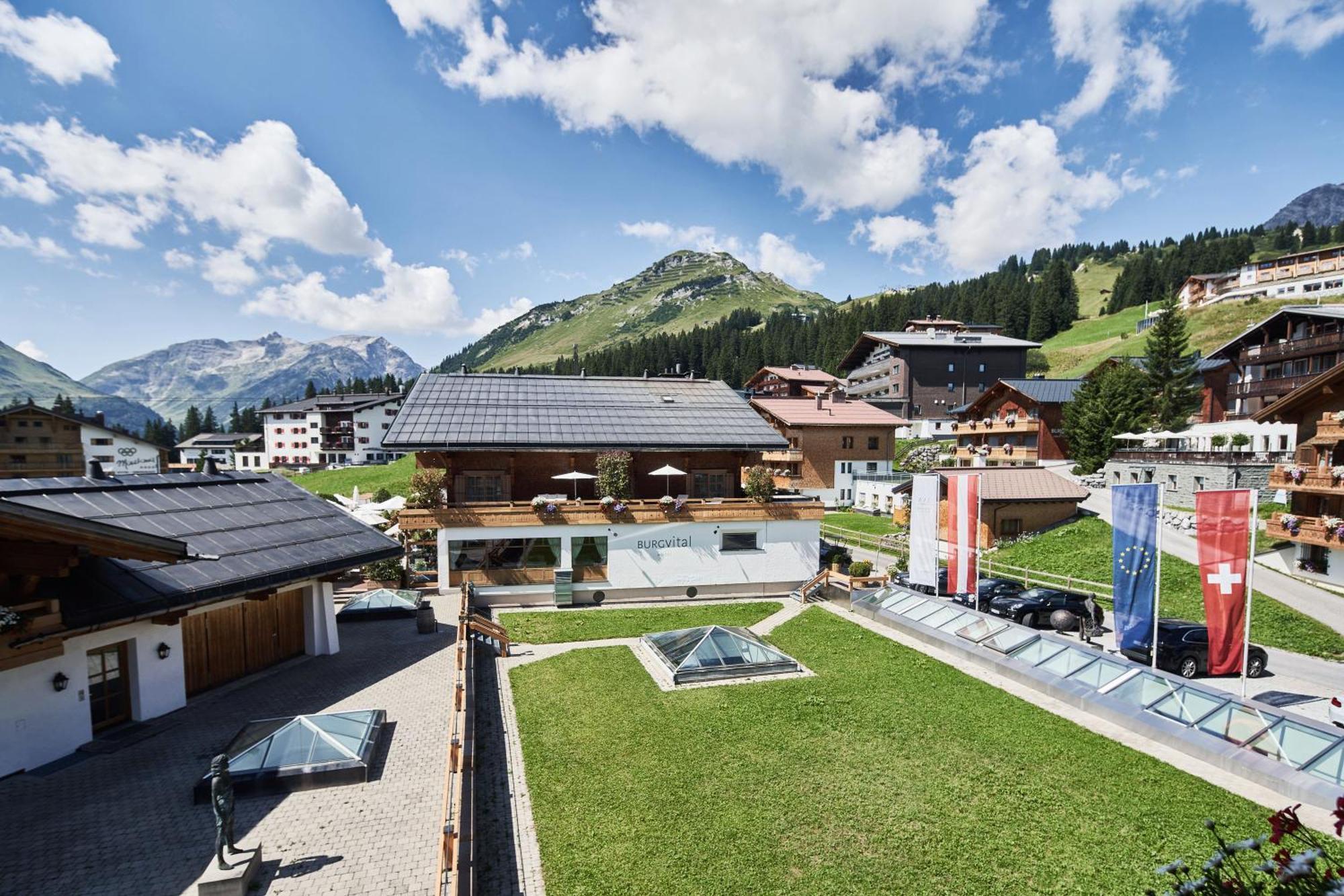 Burg Vital Resort Lech am Arlberg Esterno foto