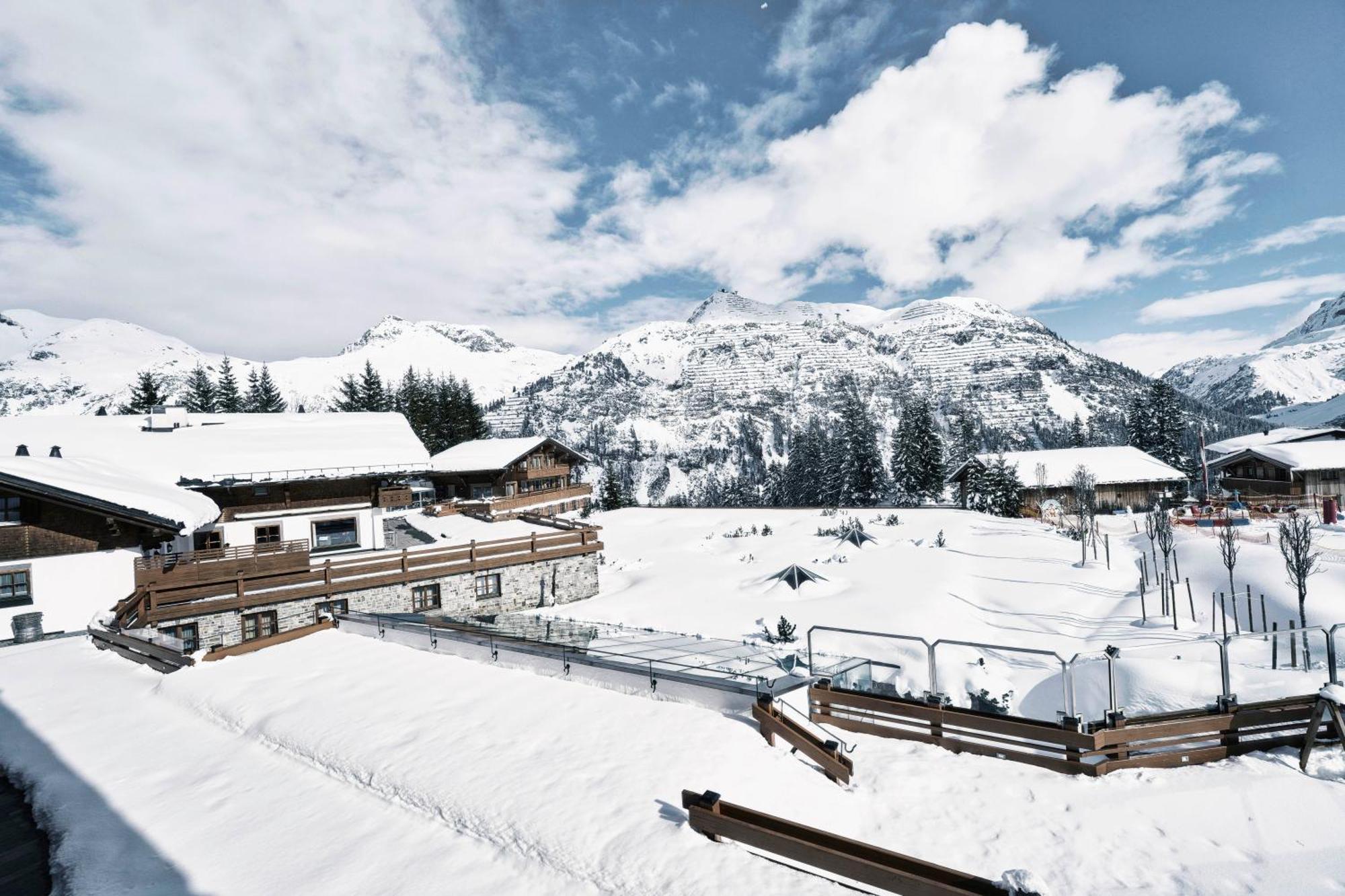 Burg Vital Resort Lech am Arlberg Esterno foto