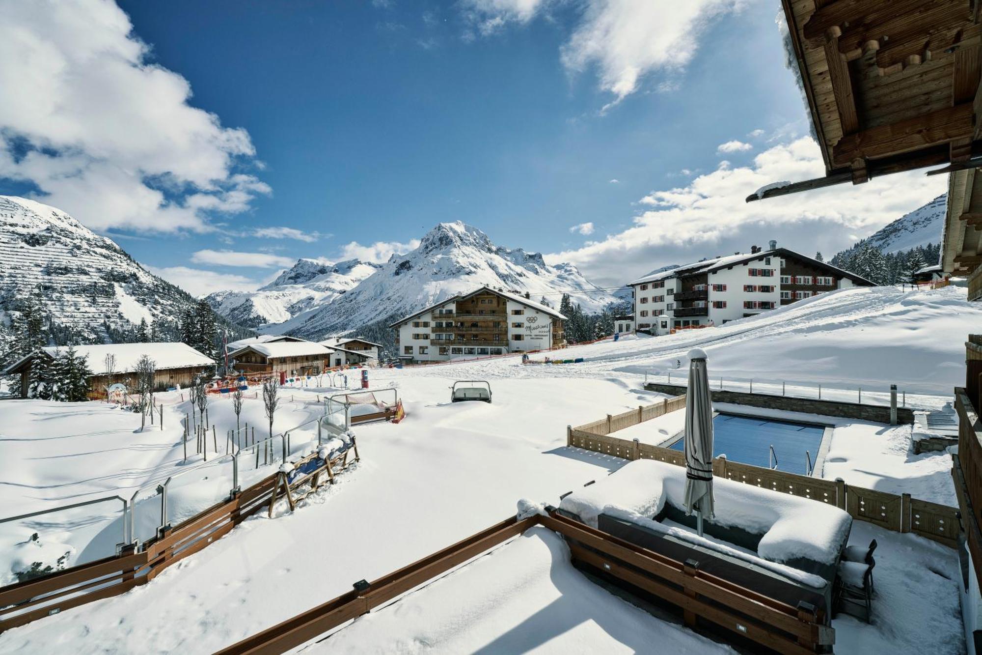 Burg Vital Resort Lech am Arlberg Esterno foto