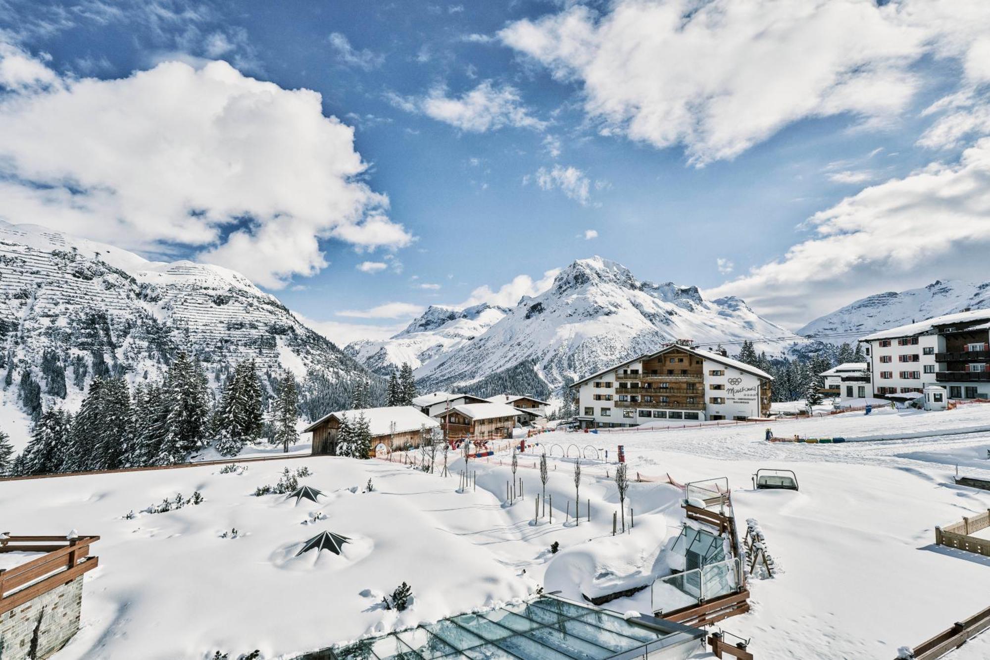 Burg Vital Resort Lech am Arlberg Esterno foto