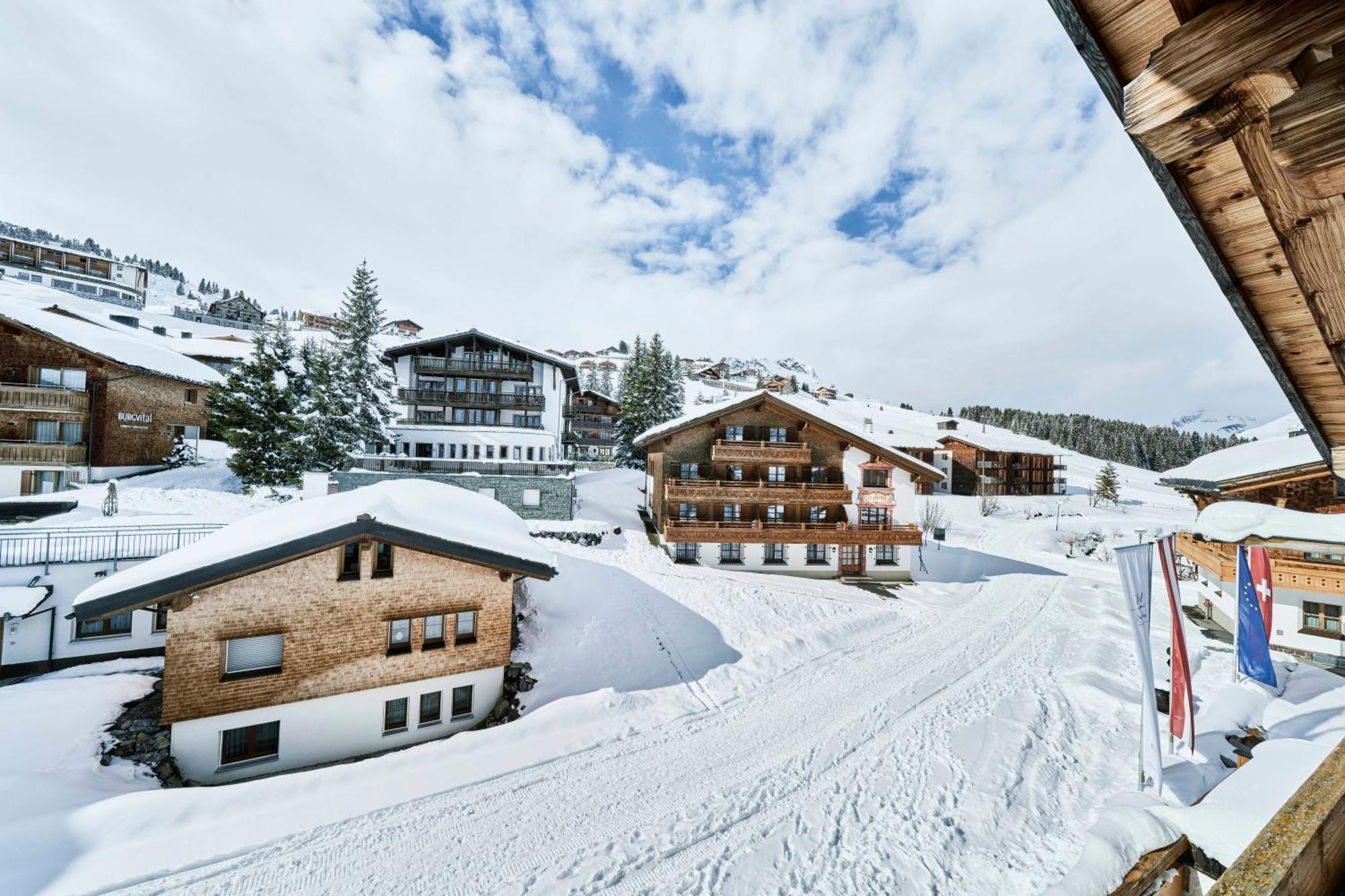 Burg Vital Resort Lech am Arlberg Esterno foto