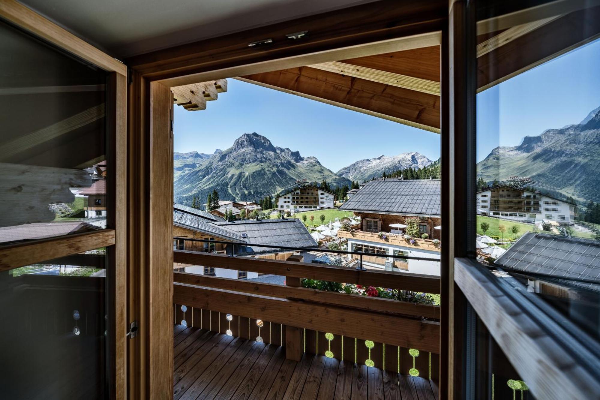 Burg Vital Resort Lech am Arlberg Esterno foto