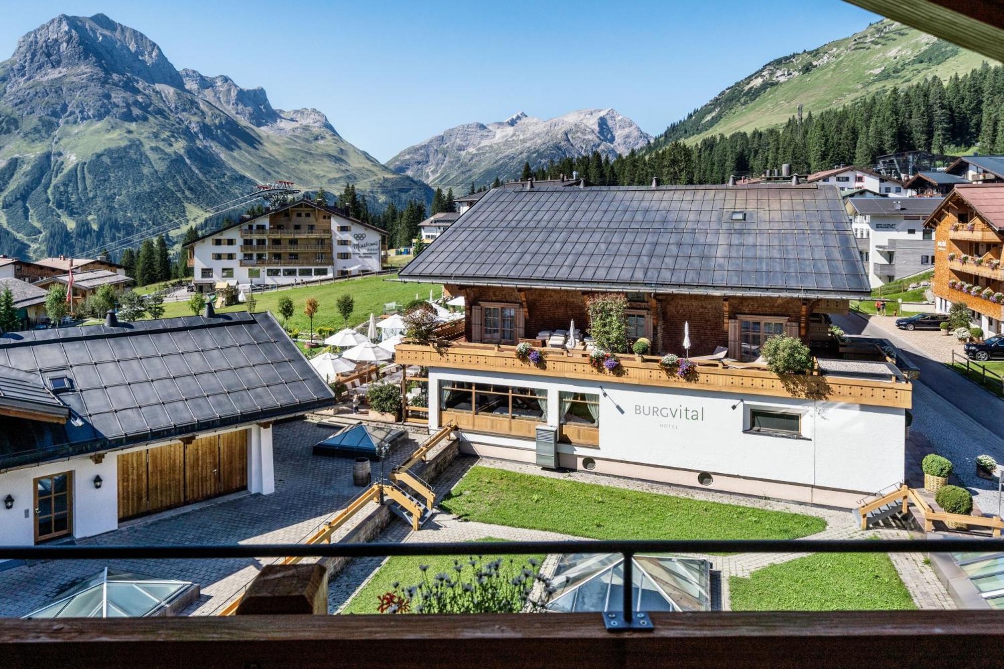 Burg Vital Resort Lech am Arlberg Esterno foto