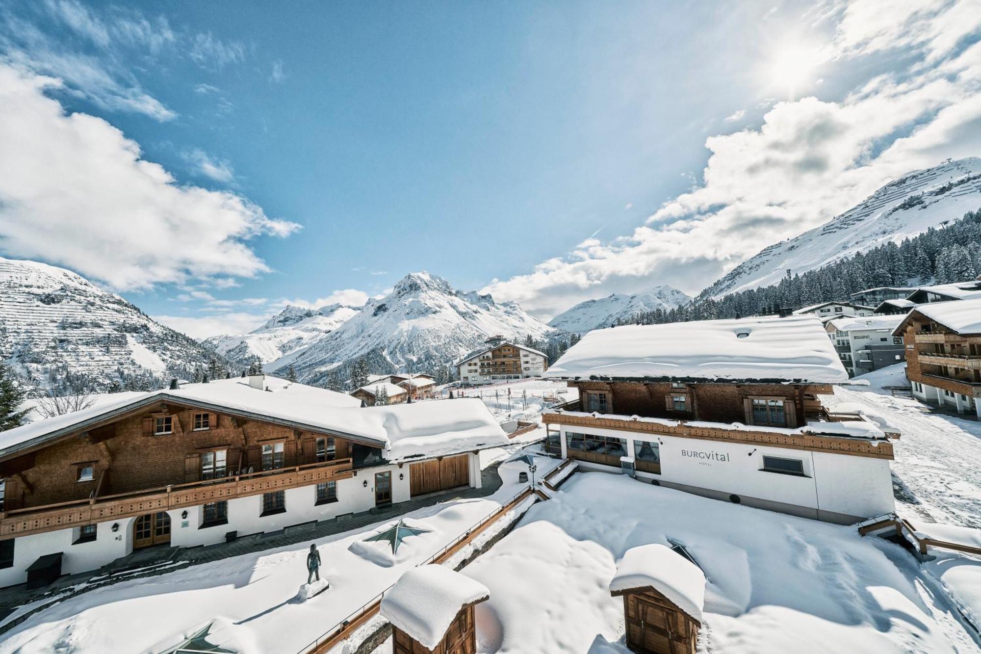 Burg Vital Resort Lech am Arlberg Esterno foto