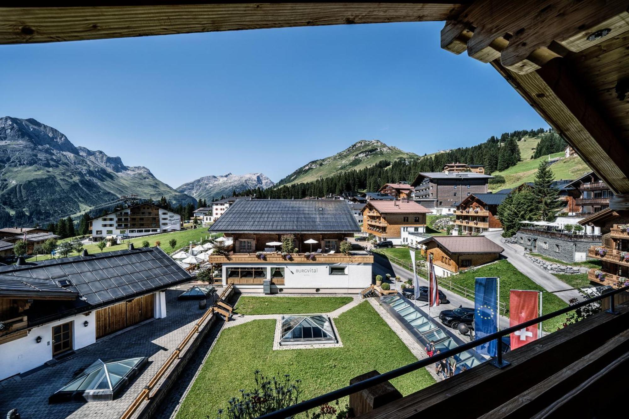 Burg Vital Resort Lech am Arlberg Esterno foto