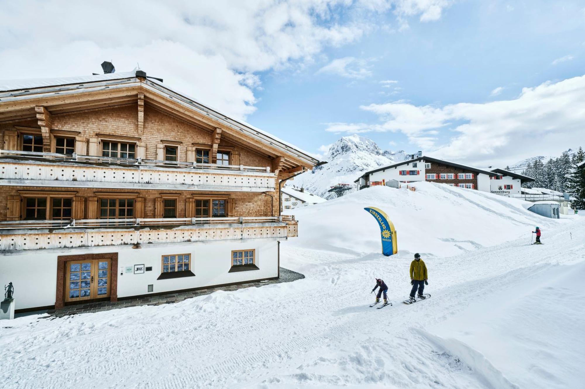 Burg Vital Resort Lech am Arlberg Esterno foto